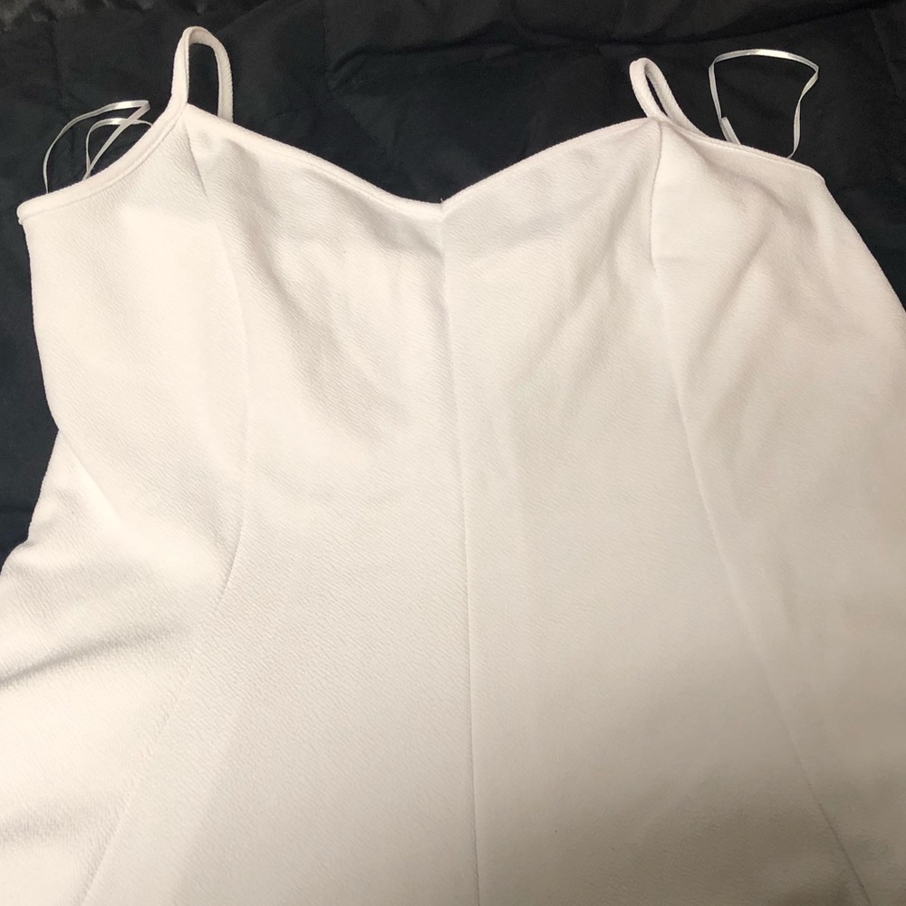 Spaghetti strap dressy top.